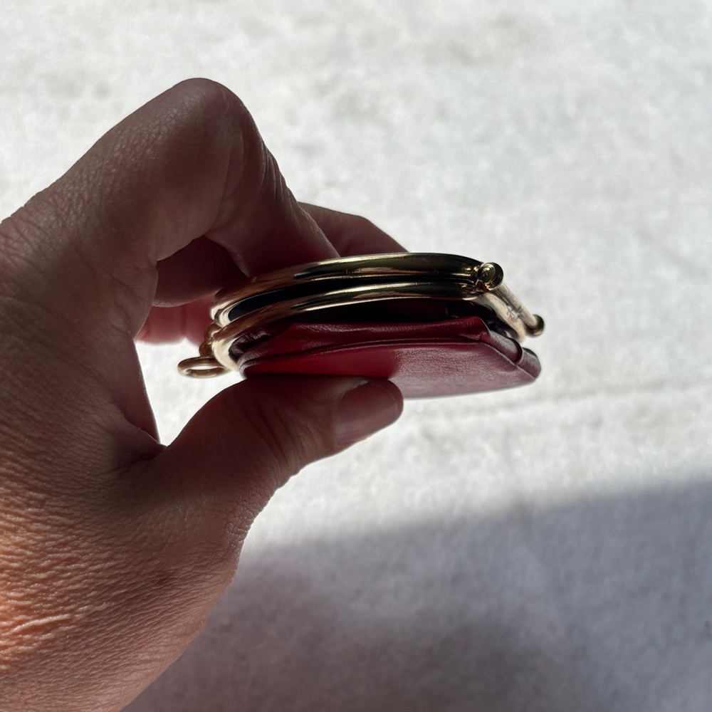 Dior Red and Gold Women's Jewelry Storage bag Vintage EUC - Picture 15 of 16